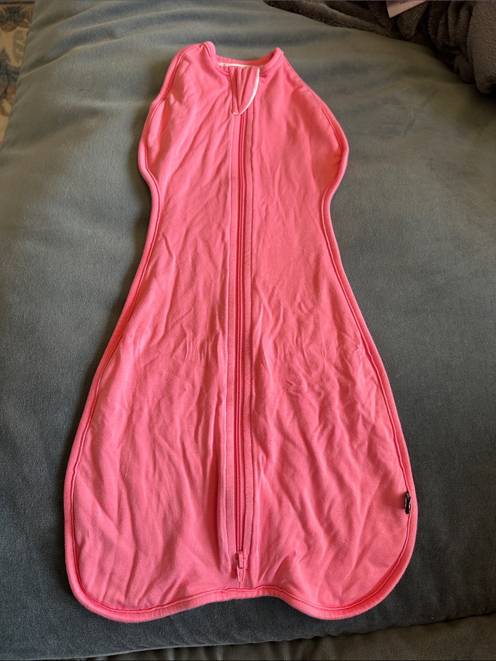 Kyte BABY Pink Zip-Front Swaddle Sleep Sack flamingo pink